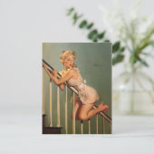 Künstler Postkarte (Stehend Vorderseite)