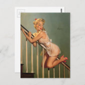 Künstler Postkarte (Vorne/Hinten)