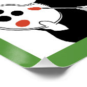 Künstler Quartett Glossy Poster (Ecke)