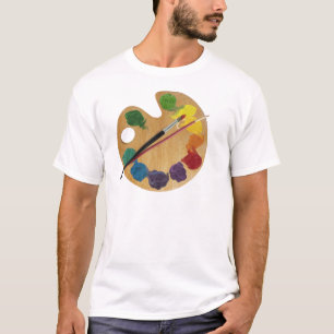 Künstler ` s Paletten-Farbrad T-Shirt
