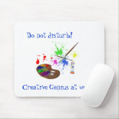 Künstler Schaffen-Spaß Mousepad (Mit Mouse)