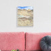 Künstler-Straße Leinwanddruck (Insitu (Wohnzimmer))