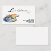 Künstler-Studio-Kunst zeichnen Visitenkarte (Vorne/Hinten)