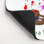Künstler-Sucht Personalisiert-Spaß Mousepad (Ecke)