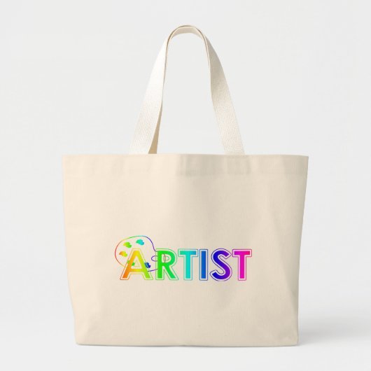 Künstler-Taschen-Tasche Jumbo Stoffbeutel (Vorne)