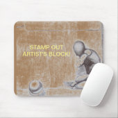 Künstler und Kreative fürchten den Block m Mousepad (Mit Mouse)
