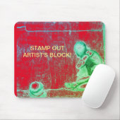 Künstler und Kreative fürchten den Block m Mousepad (Mit Mouse)