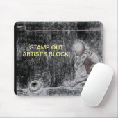 Künstler und Kreative fürchten den Block m Mousepad (Mit Mouse)