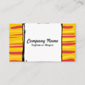 Künstler Visitenkarte (Rückseite)