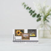 Künstler-Visitenkarte Visitenkarte (Stehend Vorderseite)