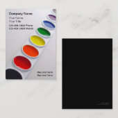 Künstler-Visitenkarten Visitenkarte (Vorne/Hinten)