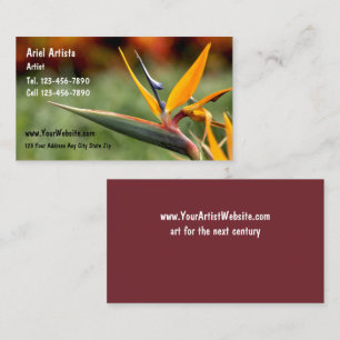 Künstler-Visitenkarten Visitenkarte