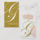 Künstler-Visitenkarten Visitenkarte (Vorne/Hinten)