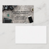 Künstlerarbeitsplatz Visitenkarte (Vorne/Hinten)