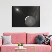 Künstlerbegriff Kuiper Belt Objekt Leinwanddruck (Insitu (Wohnzimmer))