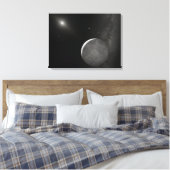 Künstlerbegriff Kuiper Belt Objekt Leinwanddruck (Insitu (Schlafzimmer))
