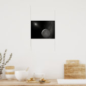 Künstlerbegriff Kuiper Belt Objekt Poster (Küche)