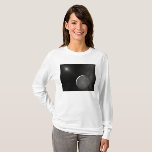 Künstlerbegriff Kuiper Belt Objekt T-Shirt (Vorne ganz)