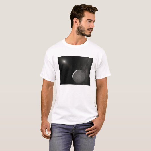 Künstlerbegriff Kuiper Belt Objekt T-Shirt (Vorne ganz)
