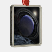 Künstlerbild Silbernes Ornament (Rechts)