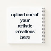 Künstlerblattskizze hinzufügen notizblock (Rückseite)