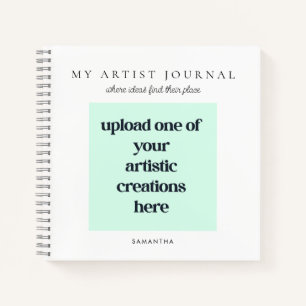 Künstlerblattskizze hinzufügen notizblock