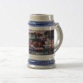 Künstlerbodenmalerei Bierglas (VorderseiteRechts)