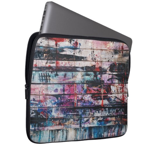 Künstlerbodenmalerei Laptopschutzhülle (Vorne Rechts)