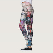 Künstlerbodenmalerei Leggings (Links)