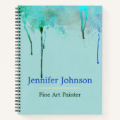 Künstlerbuch Notizblock (Vorderseite)