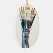 Künstlerbürsten Keramik Ornament (Rechts)