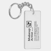 Künstlerdefinition für Makeup - Crew Schlüsselanhänger (Vorderseite links)