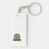 Künstlerdefinition für Makeup - Crew Schlüsselanhänger (Rückseite)