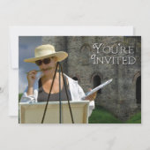 Künstlereinladung Einladung (Vorderseite)