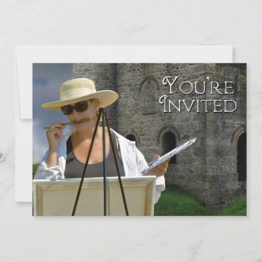 Künstlereinladung Einladung (Vorderseite)