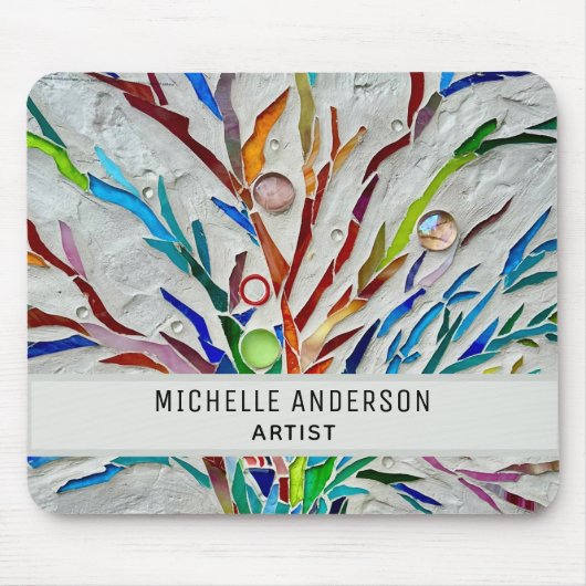 Künstlerfarbigkeit Mousepad (Vorne)
