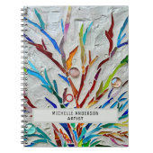 Künstlerfarbigkeit Notizblock (Vorderseite)