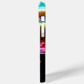 KÜNSTLERFARBPALETTE UND BRUSCHEN, schwarz Case-Mate iPhone Hülle (Rückseite / Links)