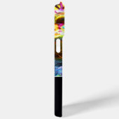 KÜNSTLERFARBPALETTE UND BRUSCHEN, schwarz Case-Mate iPhone Hülle (Rückseite / Rechts)