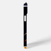 KÜNSTLERFARBPALETTE UND BRUSCHEN, schwarz Case-Mate iPhone Hülle (Rückseite / Rechts)