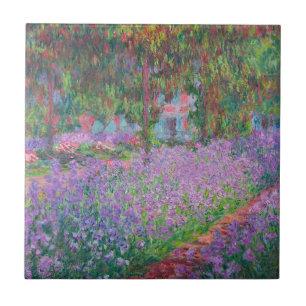 Künstlergarten in Giverny von Claude Monet Fliese