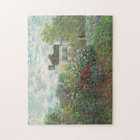 Künstlergarten Renoir Impressionist Malerei Puzzle (Vertikal)