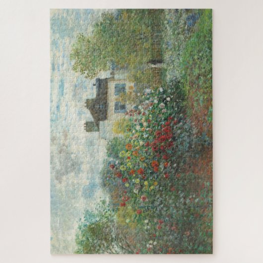 Künstlergarten Renoir Impressionistische Malerei Puzzle (Vertikal)