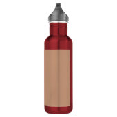 Künstlergestaltete Suite sieht akryllisch-farbiges Trinkflasche (Rechts)