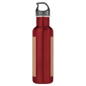 Künstlergestaltete Suite sieht akryllisch-farbiges Trinkflasche (Rückseite)