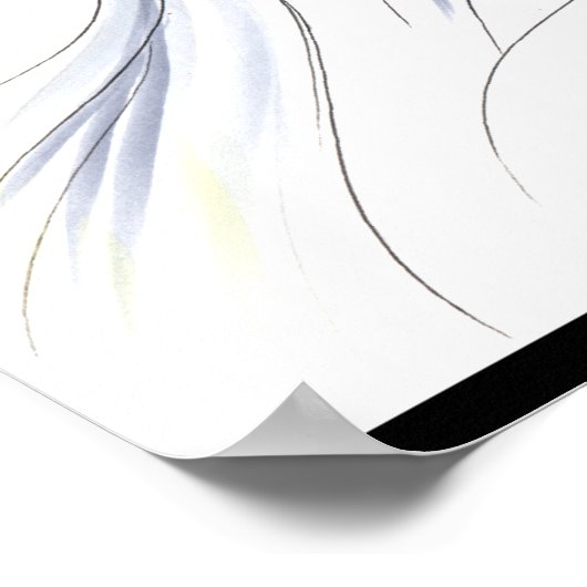 Künstlerin als Göttin Poster (Ecke)