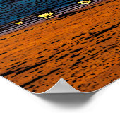 Künstlerin beeindruckt Elie Fife Scotland Poster (Ecke)