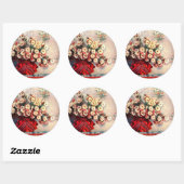 Künstlerin Claude Monet Stickers (Blatt)