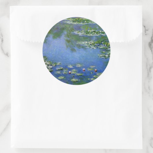 Künstlerin Claude Monet Stickers (Tasche)