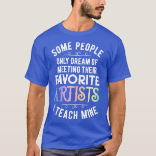 Künstlerin für Männer Frauen Mädchen Kindermädchen T-Shirt